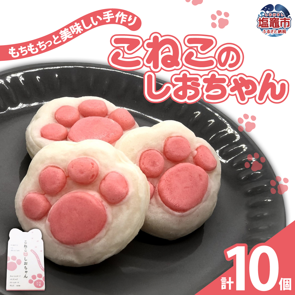 こねこのしおちゃん　10個入　 04203-0774