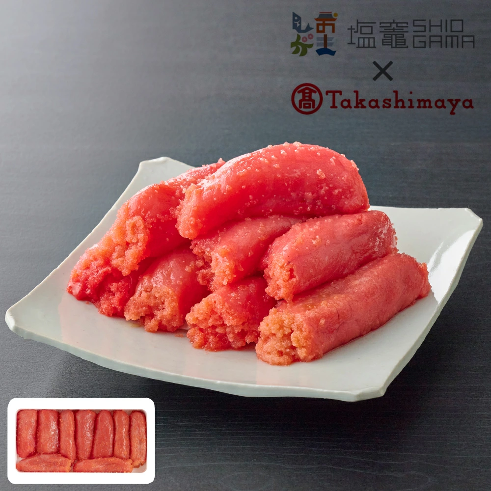 高島屋選定品　たらこ有色切子500g ｜ yw00006-ta-500g 塩竈市 塩釜 株式会社やまやコミュニケーションズ