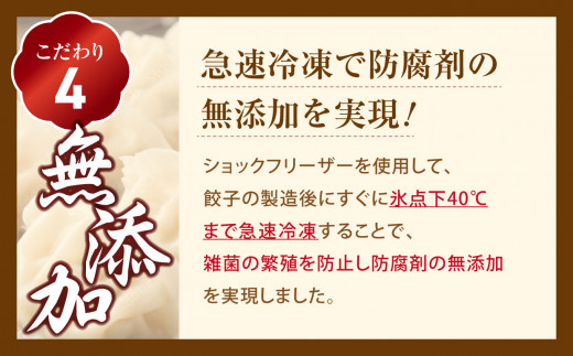 こだわり本格 生餃子 80個(16人前)／定期3回(合計240個) th00019-36000