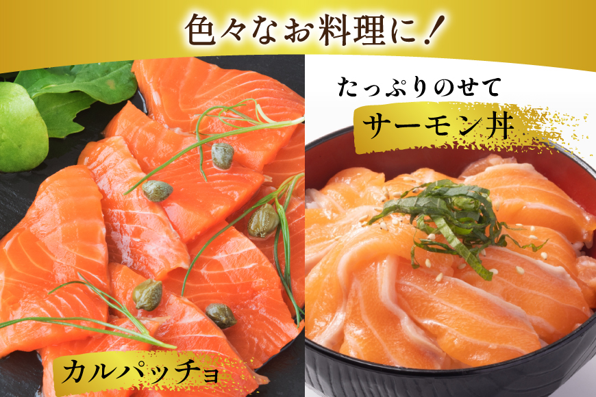 訳あり 国産 サーモン 切り落とし おさしみ用 4kg 125gx32p [足利本店 宮城県 気仙沼市 20565976] 魚 魚介類 鮭 お刺し身 刺し身 刺身 生 生食 個包装 銀鮭 海鮮 海鮮丼 魚介 タレ付き