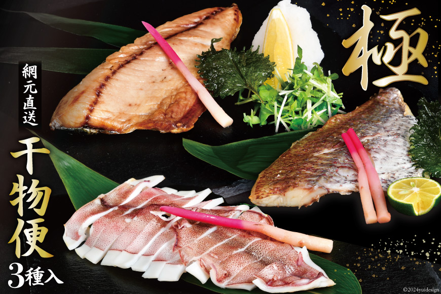 干物 気仙沼網元直送！干物便 ～極～ [熊栄産業 宮城県 気仙沼市 20563718] 魚 魚介類 乾物 真鯛 鯛 タイ さば 鯖 サバ ヤリイカ 冷凍