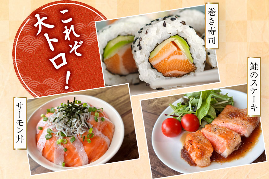 訳あり サーモン 刺身 トロ ハラス フィーレ 無添加 総重量1kg [足利本店 宮城県 気仙沼市 20564915] 魚 魚介類 海鮮 さけ サケ シャケ 鮭 お刺し身 刺し身 はらす 鮭ハラス 個包装 骨取り 魚介 小分け 生食用 真空パック