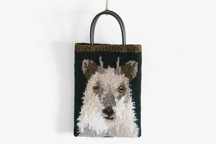 【気仙沼ニッティング】 ニットバッグ カモシカ [気仙沼ニッティング 宮城県 気仙沼市 20565622]