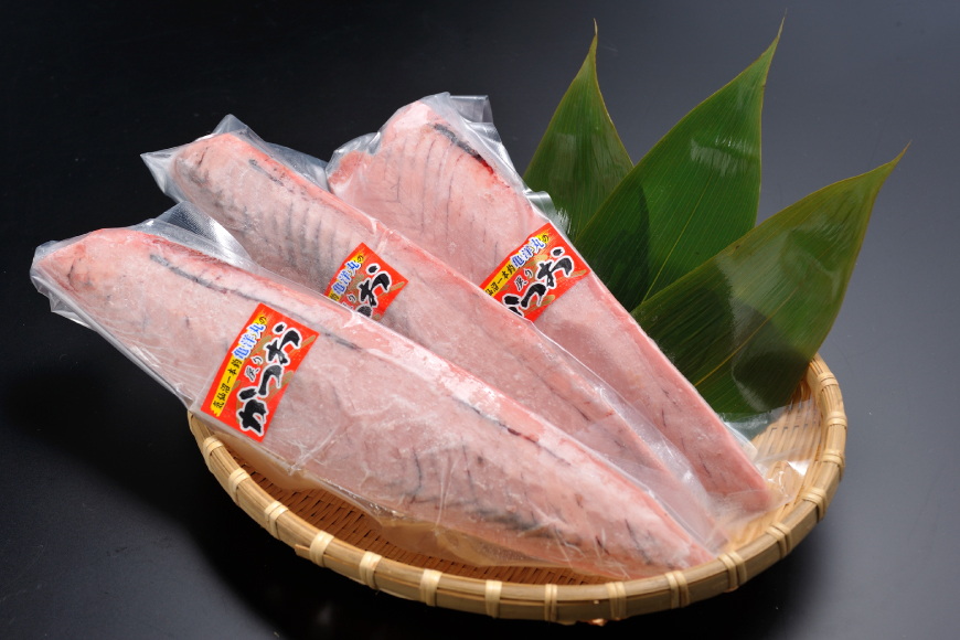 【TVで紹介！】刺身用冷凍戻りカツオ 1kg〜1.2kg [阿部長商店 宮城県 気仙沼市 20563349] 