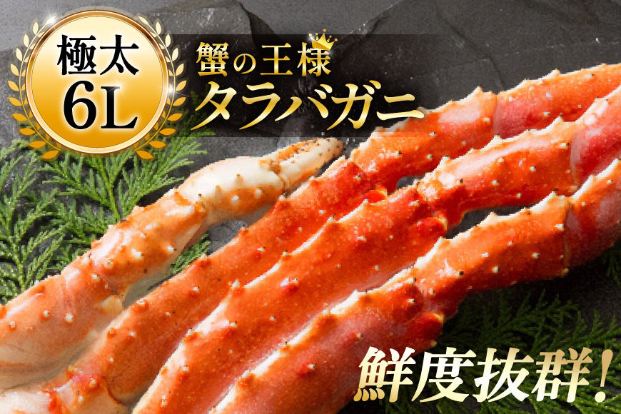 本 タラバガニ 脚 スリット入 約1.3kg 極太6Lサイズ ボイル済 [カネダイ 宮城県 気仙沼市 20564363] カニ かに 蟹 たらばがに たらば蟹 タラバ蟹 たらば タラバ ボイル 脚肉 スリット 訳あり