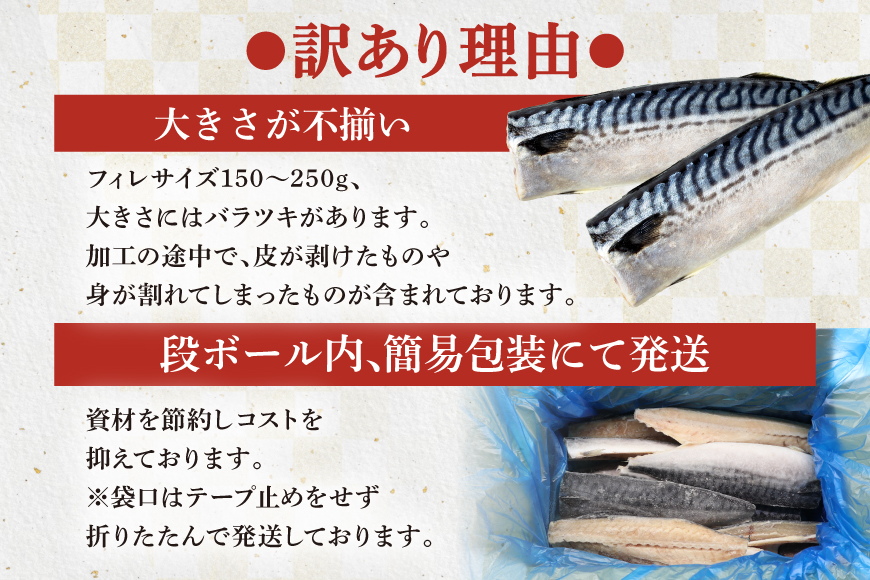 訳あり 塩サバ フィレ 4kg [足利本店 宮城県 気仙沼市 20565496] 魚介類 魚 海鮮 大容量 サバ さば 鯖 サバフィレ サバフィーレ 鯖フィレ 切り身 冷凍 訳アリ わけあり トロサバ 減塩 とろさば