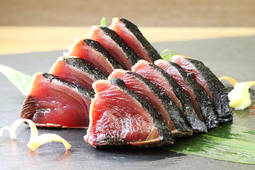 亀洋丸のお刺身用戻りかつおとかつおタタキのセット（各1筋） [阿部長商店 宮城県 気仙沼市 20565601] カツオ かつお 鰹 たたき かつおたたき 刺身 生食 鮮魚 おさしみ お刺身 冷凍 小分け 個包装