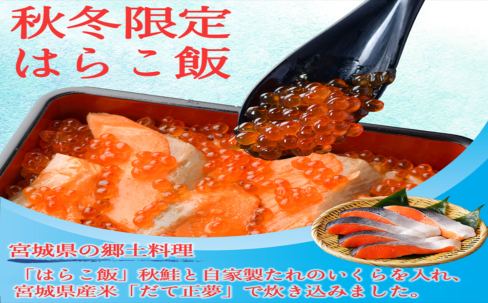みやぎ飯【先行予約】【宮城県郷土料理】はらこ飯　３人前