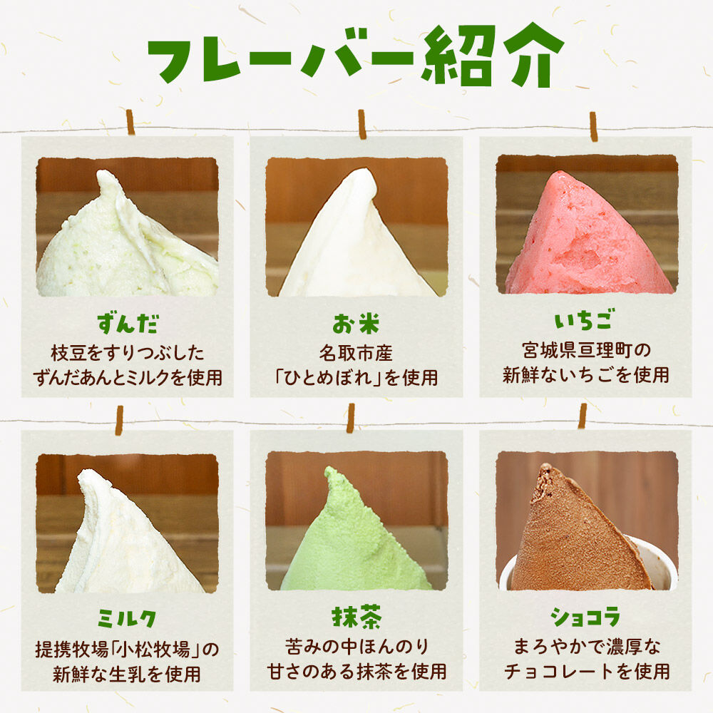 ナチュリノ自慢の手づくりジェラート 6種 自然派 人気店 Gelateria Natu-Lino natulino [ジェラート アイスクリーム スイーツ フルーツ カップ]