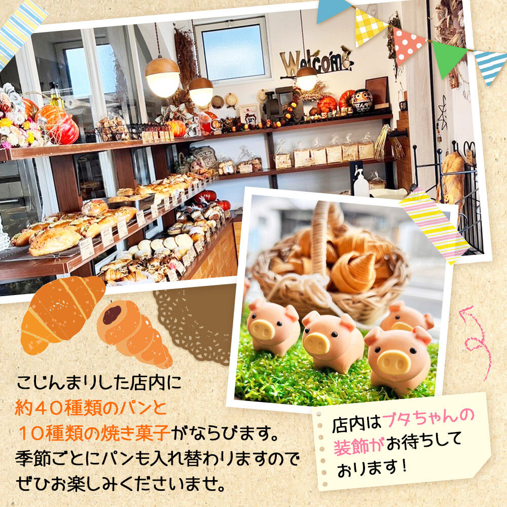 【定期便11ヶ月】名取 閖上のぱんやこてつ 手作り 国産小麦のハード系パンセット