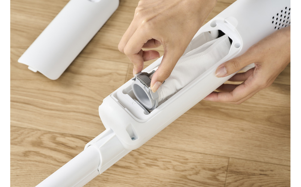 充電式紙パックスティッククリーナー SBD-78P-W ホワイト