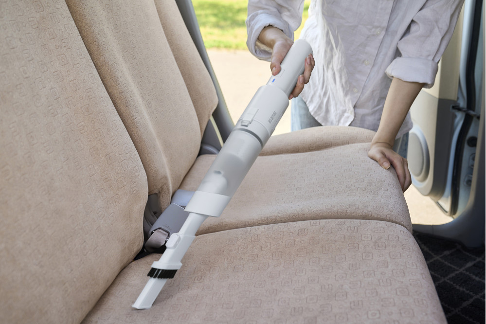 充電式ハンディクリーナー HCD-23-W ホワイト 掃除機 ハンディクリーナー 小型 コードレス 車 強力 パワフル吸引 軽量 スリム コンパクト 充電式