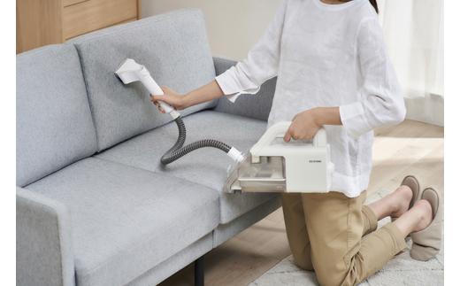 【ふるさと納税】【CMで放送中！】 クリーナー ハンディクリーナー アイリスオーヤマ ホワイト リンサークリーナー ハンディ カーペット洗浄機 家庭用 車内洗浄 車 シート掃除機 カーペットクリーナー 車内 おすすめ 人気 アイリス RNS-B200D-HW