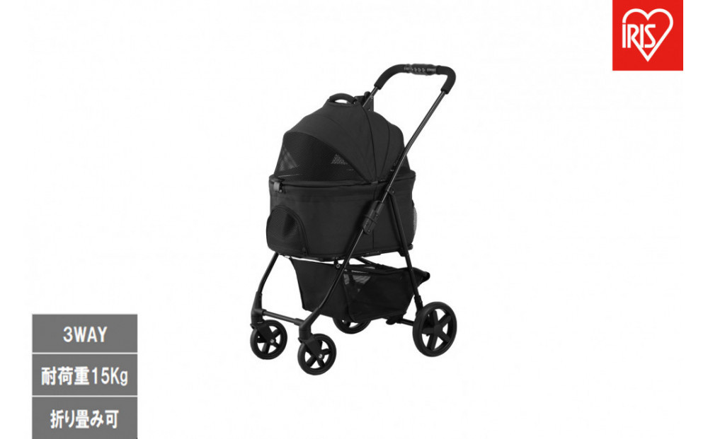 ３ＷＡＹペットカート TPC-990 ブラック