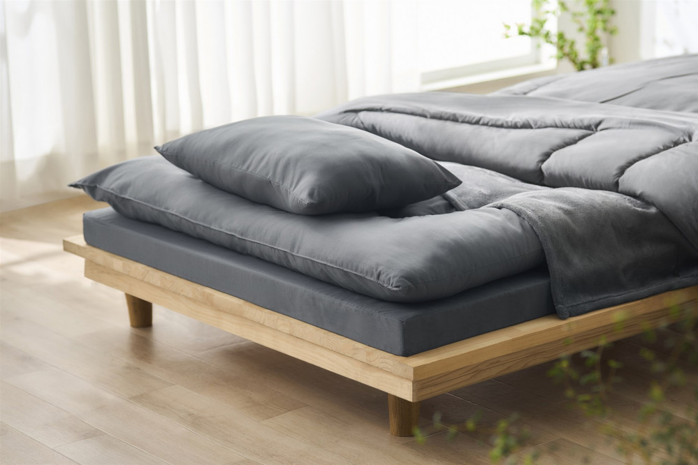 こだわりマットレス付き布団１０点セット KFS-KM10S ダークグレー