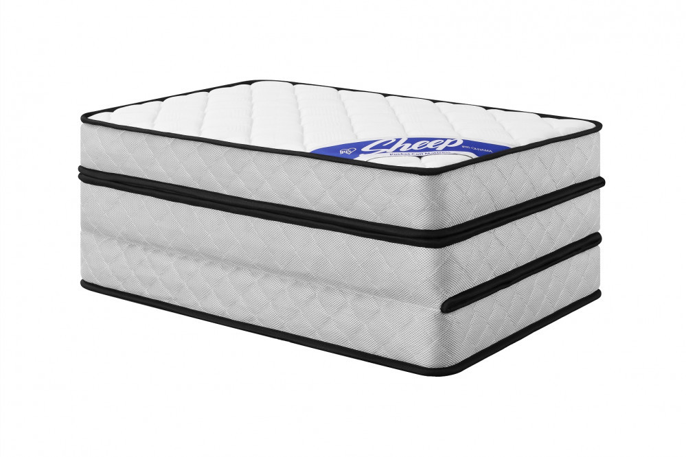 三つ折りポケットコイルマットレス １１ｃｍ PMTS11HR-3S ホワイト