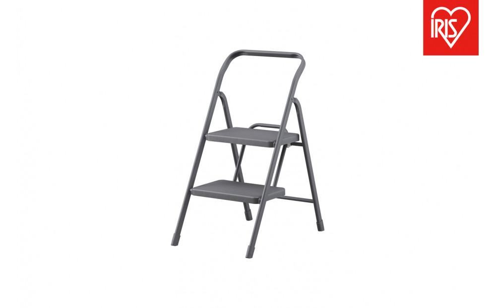 折りたたみステップ２段  OSU-2R ダークグレー