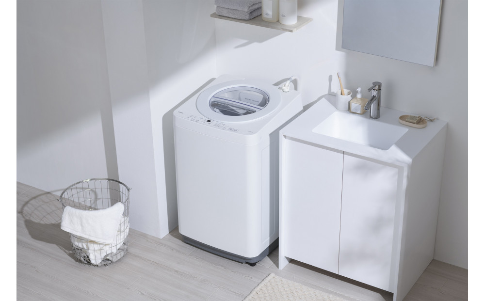 全自動電気洗濯機 5.0kg ITW-50B01-W ホワイト