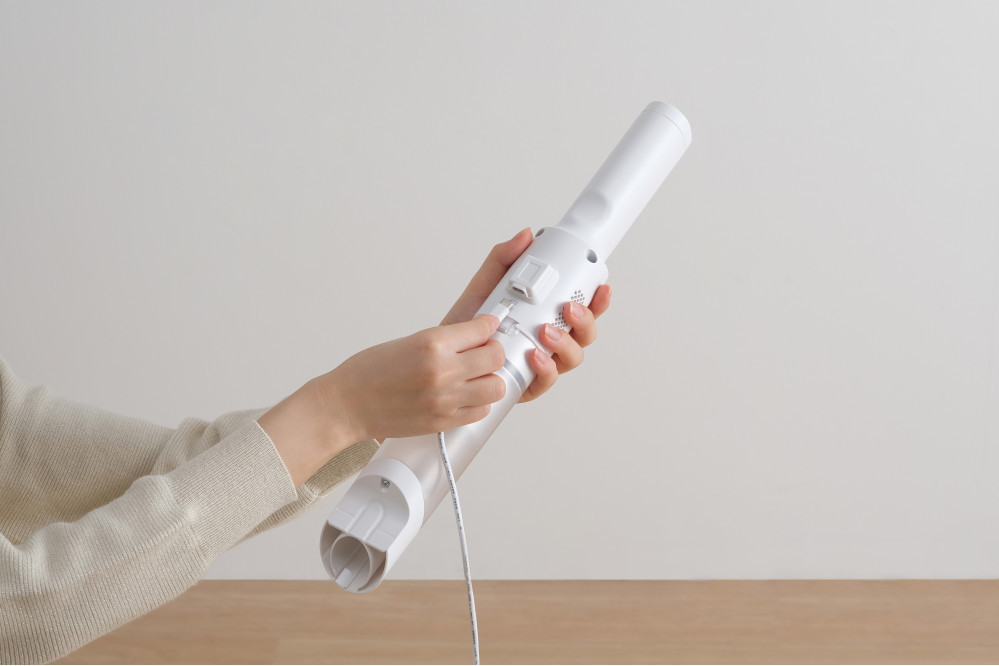 充電式ハンディクリーナー HCD-23-W ホワイト 掃除機 ハンディクリーナー 小型 コードレス 車 強力 パワフル吸引 軽量 スリム コンパクト 充電式