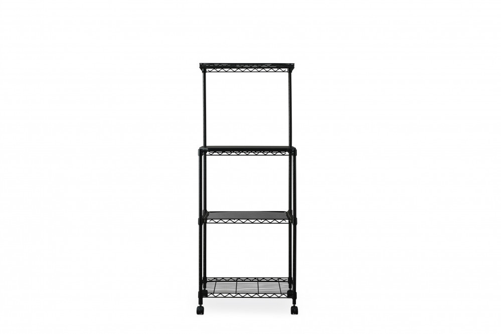 カラーメタルラック レンジ台 CMR-55134 ブラック