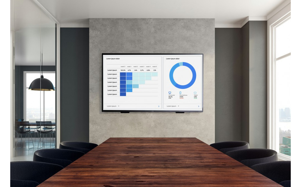 大型ディスプレイ 65V型 DO-DU654S-B ブラック