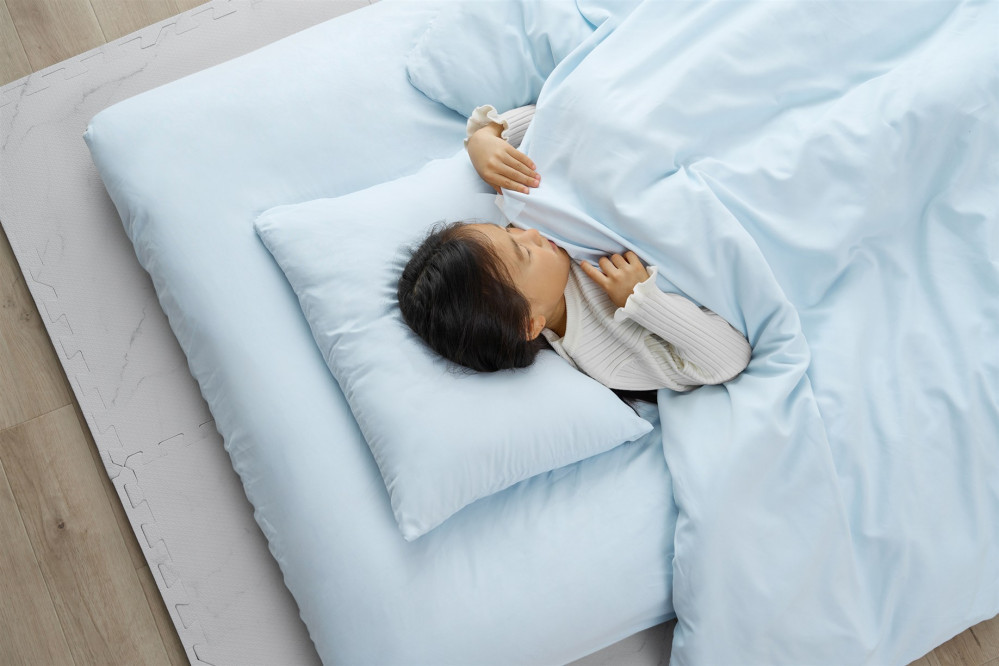 こだわりマットレス付き布団１０点セット KFS-KM10S ライトブルー