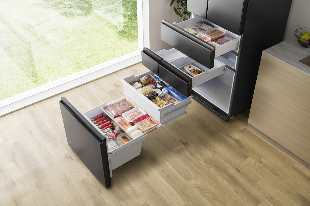 冷凍冷蔵庫 439L　IRSN-HF44A-B　ブラック