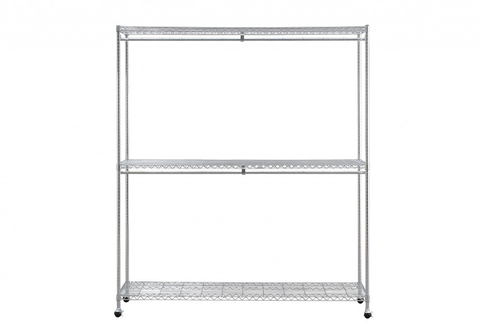 メタルシェルフワードローブ２段タイプ SEW2-1821BC