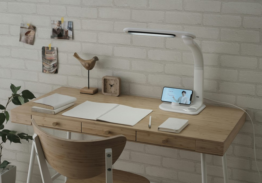 LEDデスクライトLDL-501RN-W