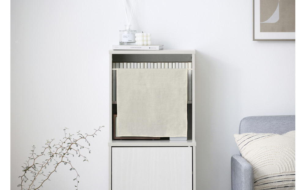 隠せる本棚 HKH-400 ホワイト