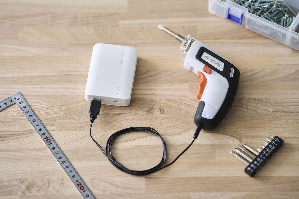 充電式電動ドライバー JDD352-W ホワイト