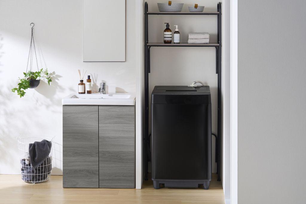 洗濯機 全自動洗濯機 7.0kg ITW-70A01-BH ブラック