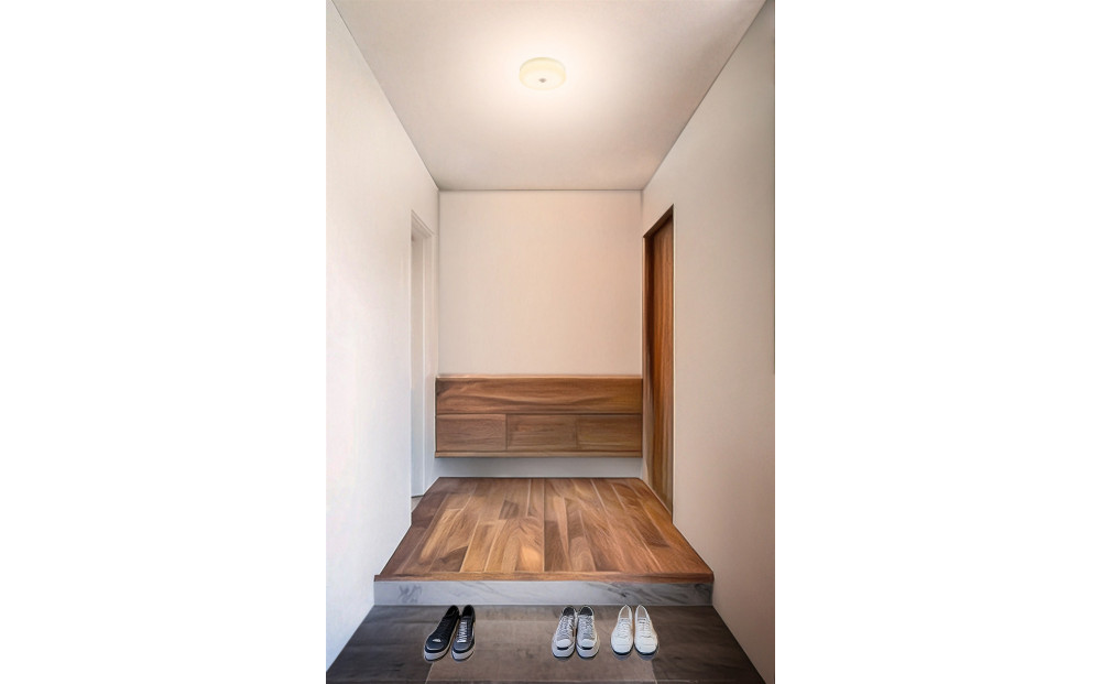 LED小型シーリングライト 人感センサー付 　電球色 SCL20L-MS-U2