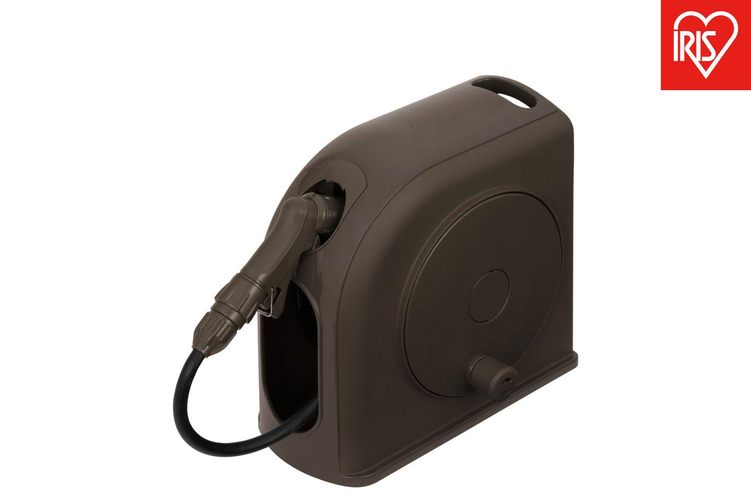 フルカバーホースリール　スリムＨＧ　１５Ｍ FSHG-15 ダークブラウン