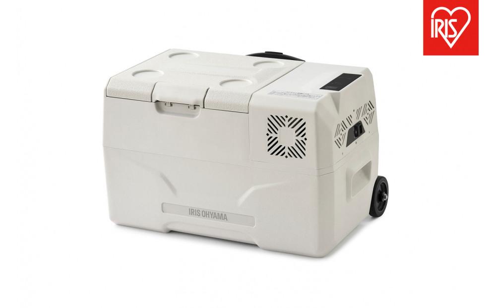 ポータブル冷蔵冷凍庫 30L 冷蔵庫 冷凍庫 DC電源 AC電源 USBポート アイリスオーヤマ 家電 アウトドア ポータブル サブ冷蔵庫 サブ冷凍庫 車載 フリーザー BBQ 小型冷蔵庫 小型冷凍庫 IPD-3B-W　ホワイト