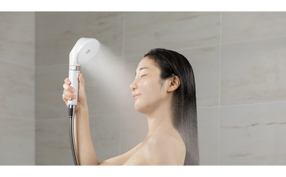 ウルトラファインバブルクレンジングシャワーヘッド SHJ-M01-W シェルホワイト