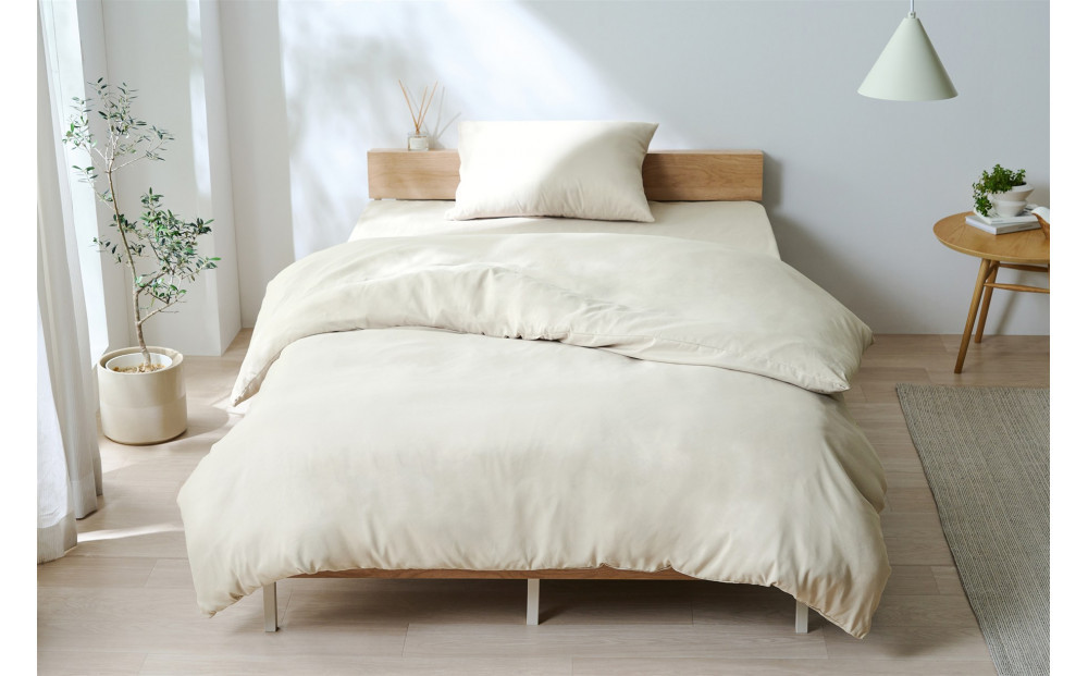 ベッド用布団５点セット SD セミダブル   KFS-B5SD グレージュ