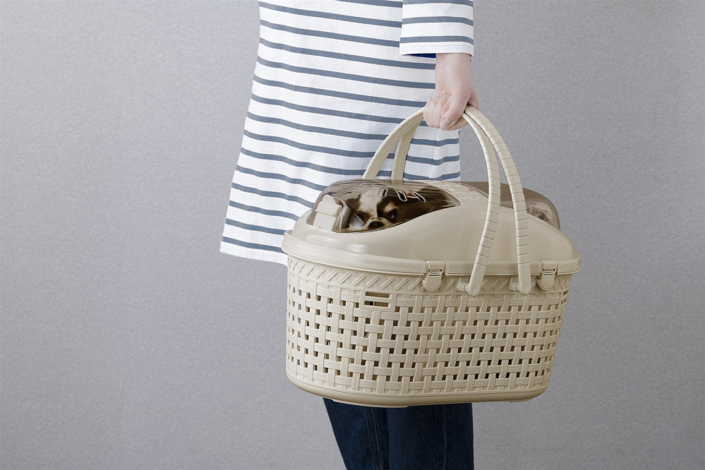 メッシュペットキャリー MPC-450 ライトベージュ