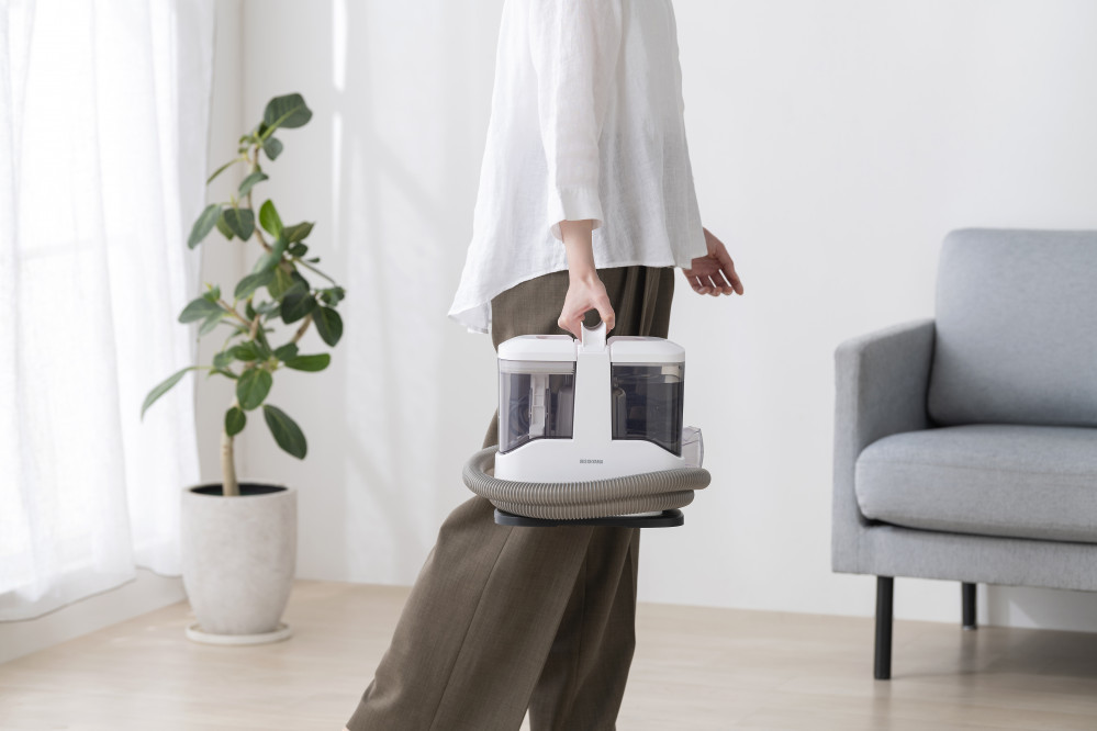 リンサークリーナー RNSH-P10 ホワイト 洗浄機 クリーナー リンサークリーナー 自動ポンプ式 アイリスオーヤマ 