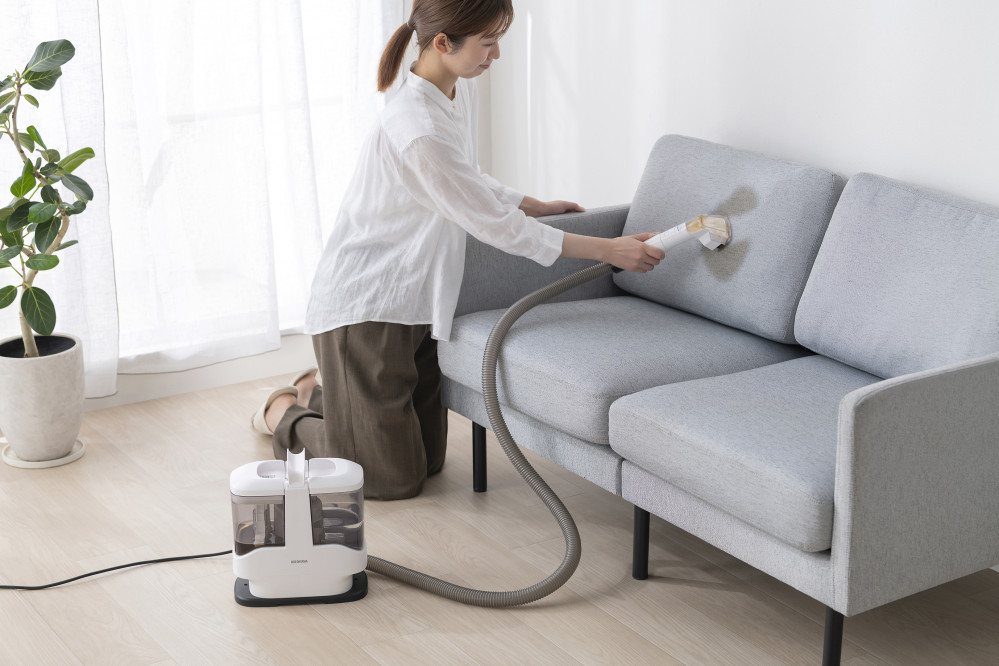 リンサークリーナー RNSH-P10 ホワイト 洗浄機 クリーナー リンサークリーナー 自動ポンプ式 アイリスオーヤマ 