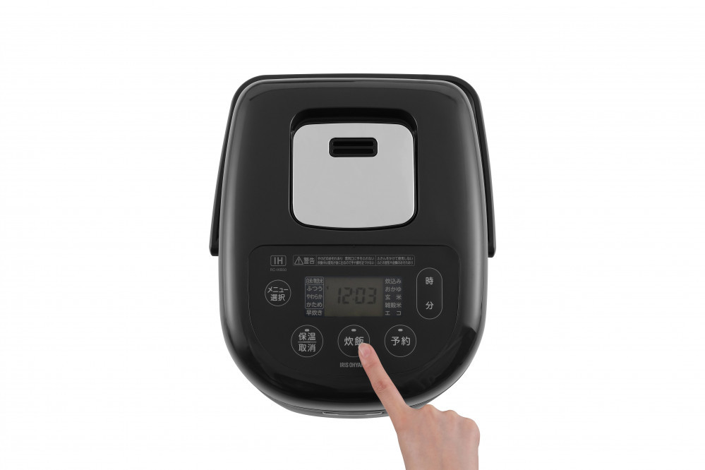 IHジャー炊飯器 5.5合 RC-IKB50-B ブラック