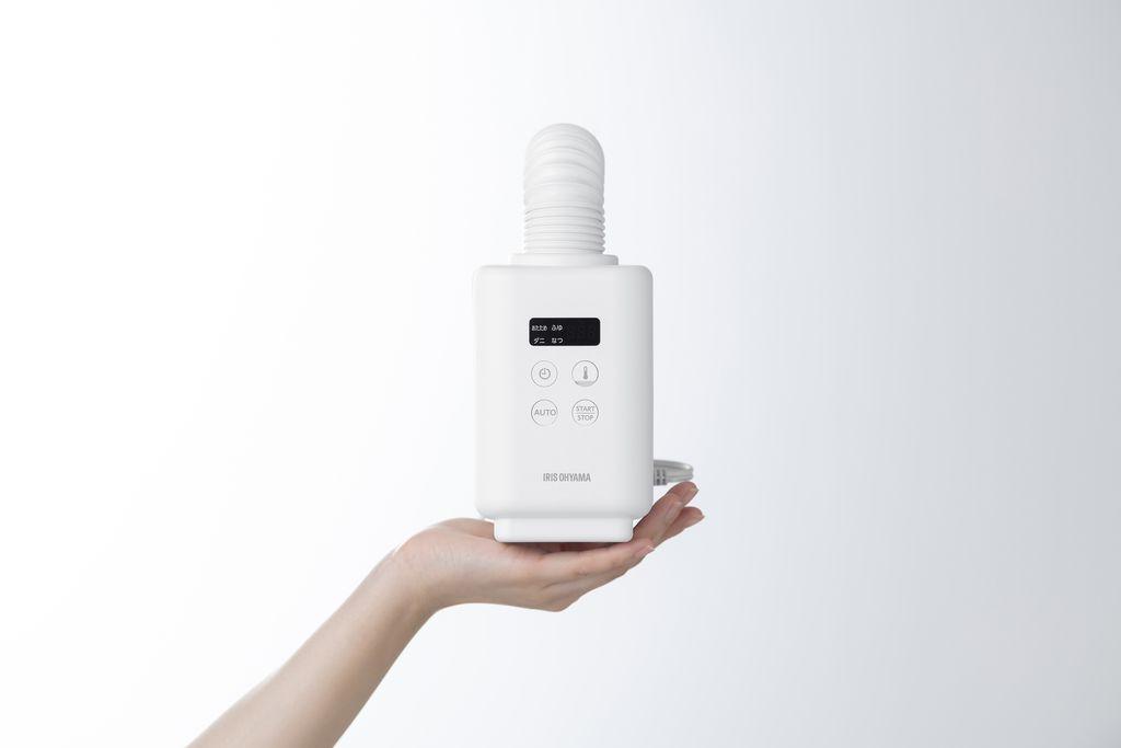 布団乾燥機 ふとん乾燥機 カラリエmini TURBO アイリスオーヤマ ハイパワー コンパクト 花粉対策 軽量 ダニ対策 家電 電化製品 オールシーズン JSK-S10-W ホワイト