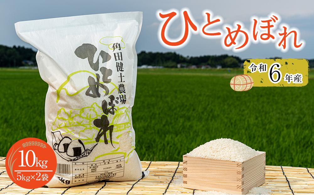 令和6年産　ひとめぼれ　10kg（5kg×2袋）【2024年10月下旬より順次発送】