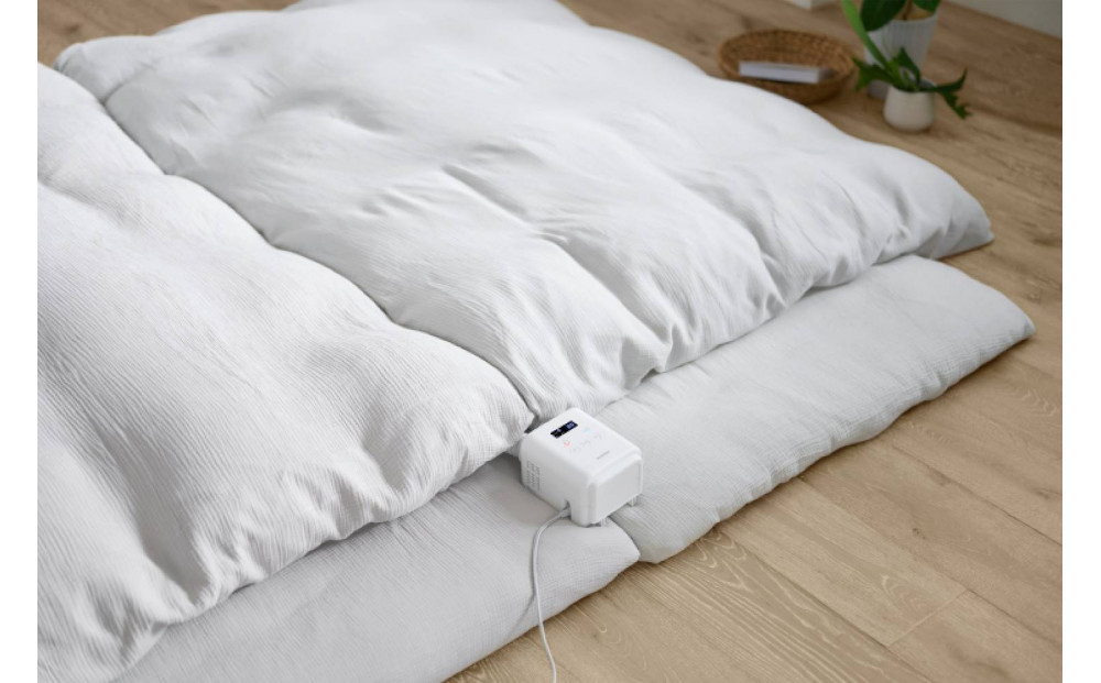 ふとん乾燥機 カラリエ mini TURBO ツインノズル JSK-W10-W ホワイト