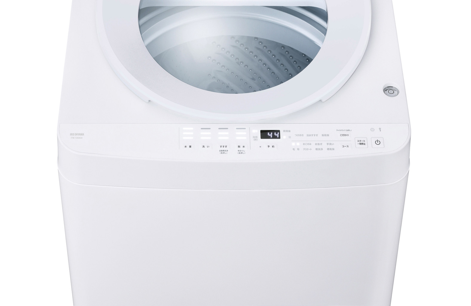 洗濯機 全自動電気洗濯機 10kg ITW-100A04-W ホワイト