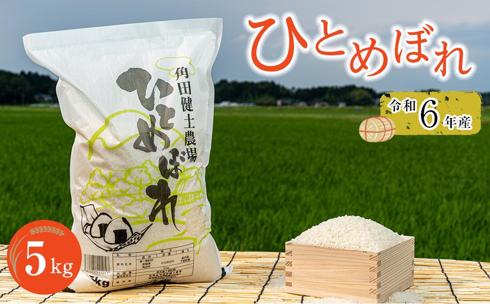 令和6年産　ひとめぼれ　5kg×1袋 【2024年10月下旬より順次発送】