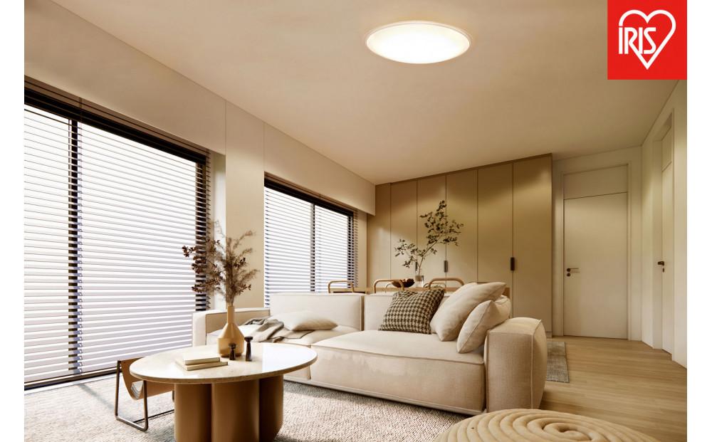 照明 LEDシーリングライト 14畳調色 クリアフレーム CEA14DL-5.0QCF