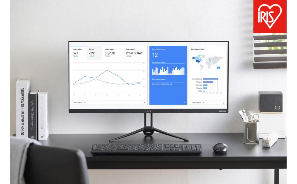 モニター ウルトラワイドモニター 29V型　ILD-AW29FHD-B　ブラック