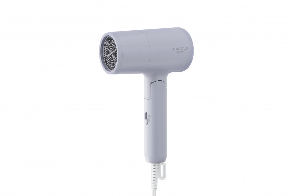 ☆リニューアル☆ MiCOLA （ミコラ）イオンドライヤー 軽量 マイナスイオン 大風量 イオンドライヤー HDR-M103-V ラベンダー