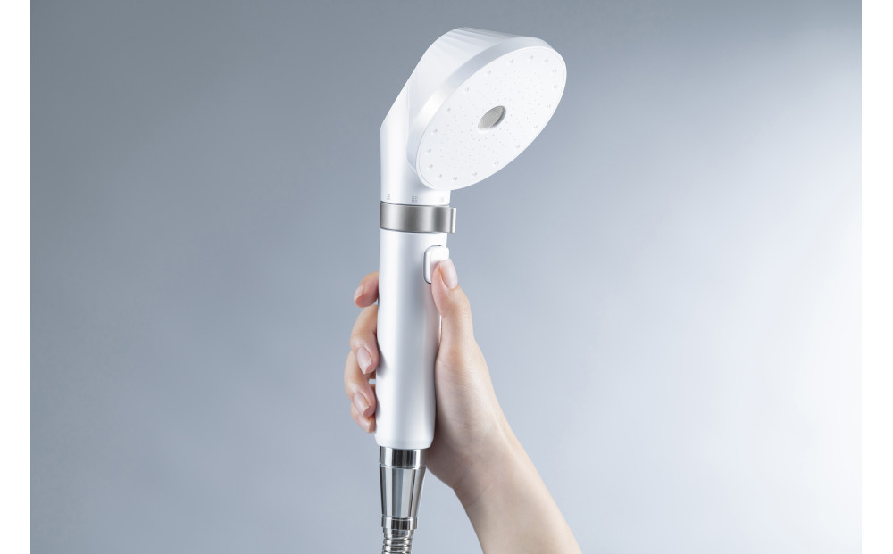 ウルトラファインバブルクレンジングシャワーヘッド SHJ-M01-W シェルホワイト